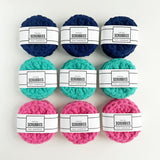 Face Scrubbies - 2 pack -  Pick Your Colour - Ready to Ship