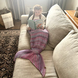 Mermaid Blanket - Child - 3 Colours - Ready To Ship