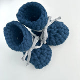 Faux Leather Bottom/Shearling Lined Booties - Hockey - Ready to Ship