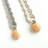 10” Soother or Teether Strap - Pick Your Colour - Custom Made