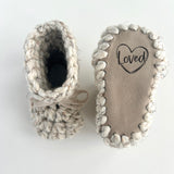 Faux Suede Bottom/Shearling Lined Booties - Loved - Ready to Ship