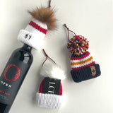 Mini Toque Ornament/Bottle Topper - Ready to Ship