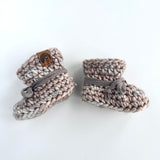 Luxury 6-12 Months - Baby Booties - Ready to Ship
