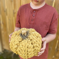 Large Super Chunky Pumpkin - 3 Colours - Ready to Ship