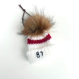 Mini Toque Ornament/Bottle Topper - Ready to Ship