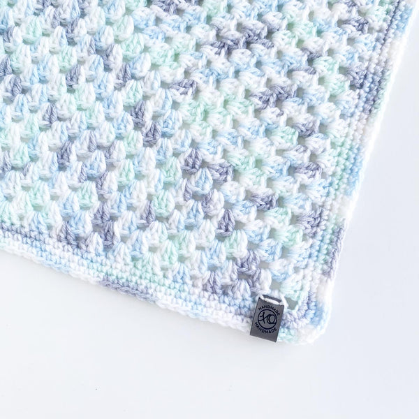 New Baby Blanket - 30”x30” - Ready to Ship