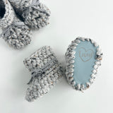 Faux Leather Bottom/Shearling Lined Booties - Loved - Ready to Ship