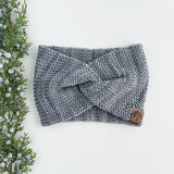 Luxury Wool Headband - One-Size - Ready to Ship - Gris