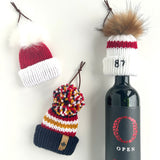 Mini Toque Ornament/Bottle Topper - Ready to Ship