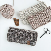 Knitting Pattern - The Basic Knit Headband - All Sizes - Instant Download