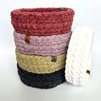 Super Chunky Mini Basket - 5 Colours - Ready to Ship