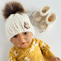 Doll Toque & Booties - Ready to Ship