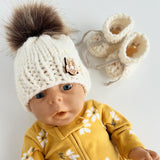 Doll Toque & Booties - Ready to Ship