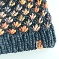 Luxury Teen/Adult Toque - Lotus Flower - Ready to Ship