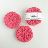 Face Scrubbies - 2 pack -  Pick Your Colour - Ready to Ship