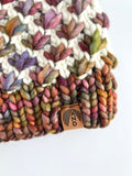 Luxury Teen/Adult Toque - Lotus Flower - Ready to Ship