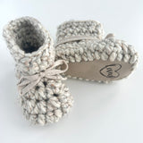 Faux Suede Bottom/Shearling Lined Booties - Loved - Ready to Ship