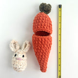 Hatching Carrot Plushie - Ready to Ship