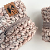 Luxury 6-12 Months - Baby Booties - Ready to Ship