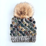 Luxury Teen/Adult Toque - Lotus Flower - Ready to Ship