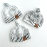 Newborn Hospital Hat - Hello, I’m New Here! - Ombre - Ready to Ship