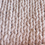 Super Chunky Knit Throw - 50”x 66” - Various Colours