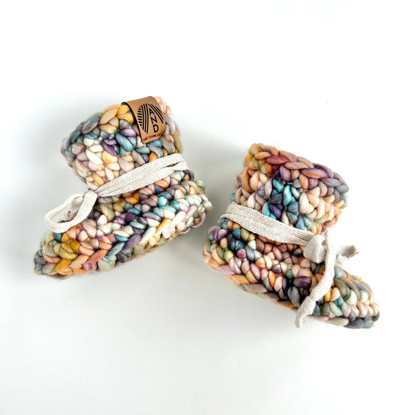 Luxury 0-6 Months - Baby Booties - Ready to Ship
