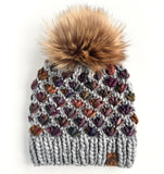 Luxury Teen/Adult Toque - Lotus Flower - Ready to Ship
