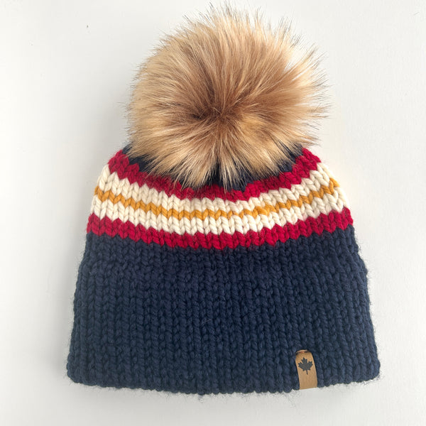 Team Colours Toque - Double Knit Brim - Ready to Ship
