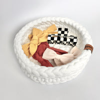 Super Chunky Mini Basket - 5 Colours - Ready to Ship