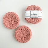 Face Scrubbies - 2 pack -  Pick Your Colour - Ready to Ship