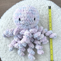 Large Octopus Plushie - Lilac - Ready to Ship