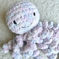 Large Octopus Plushie - Lilac - Ready to Ship