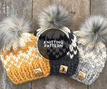Knitting Pattern - The Louie Toque - All Sizes - Instant Download
