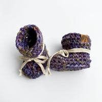 0-6 Months - Baby Booties - Luxury Wool - Ready to Ship
